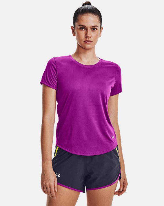 Dames T-shirt UA Speed Stride 2.0, Purple, pdpMainDesktop image number 0